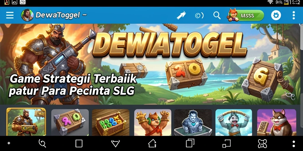 Tangkapan layar gameplay DEWATOGEL yang menegangkan dan interaktif.