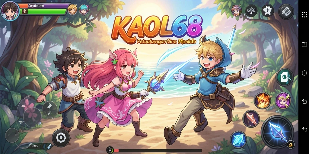 Gameplay KAOL68 yang memukau dalam dunia anime yang penuh warna.