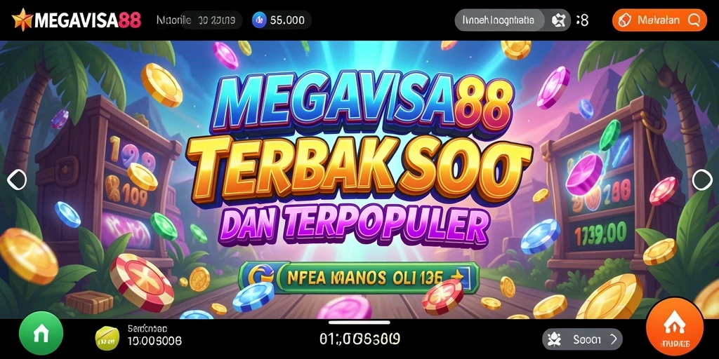 Screenshot gameplay MEGAVISA88 yang menampilkan suasana permainan slot.