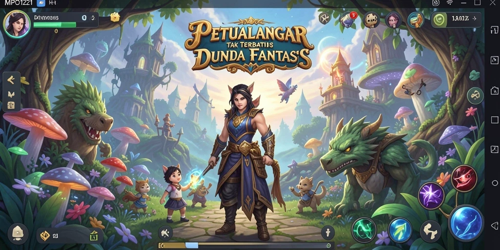 Screenshot utama MPO1221 menampilkan aksi mendebarkan dalam petualangan yang seru.