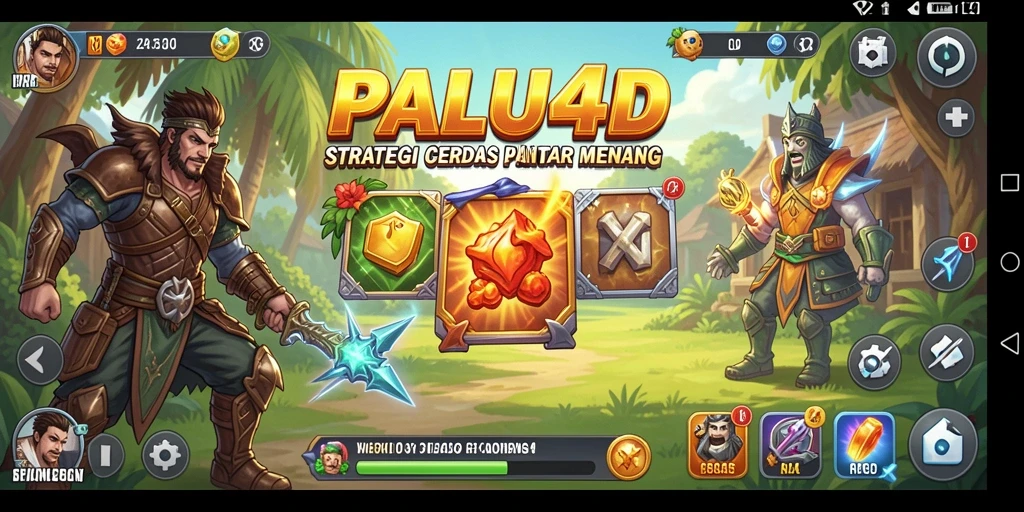 Screenshot PALU4D menampilkan aksi seru dalam gameplay Strategy.