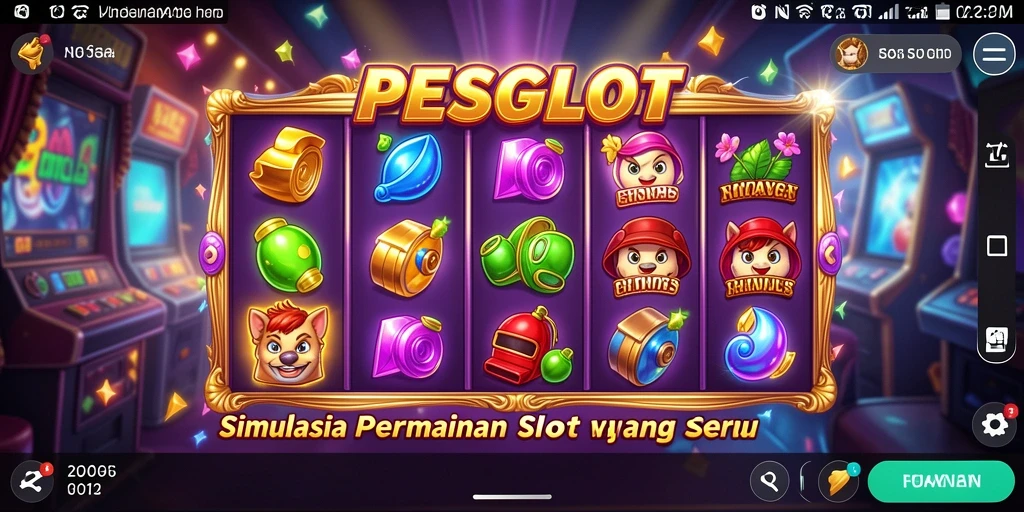 Tampilan gameplay PESGSLOT yang imersif dan menyenangkan.